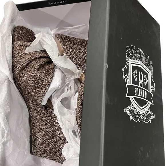 Anthropologie Silent D Katia Wedge Sandals EU sz 41,new in box - Picture 7 of 11